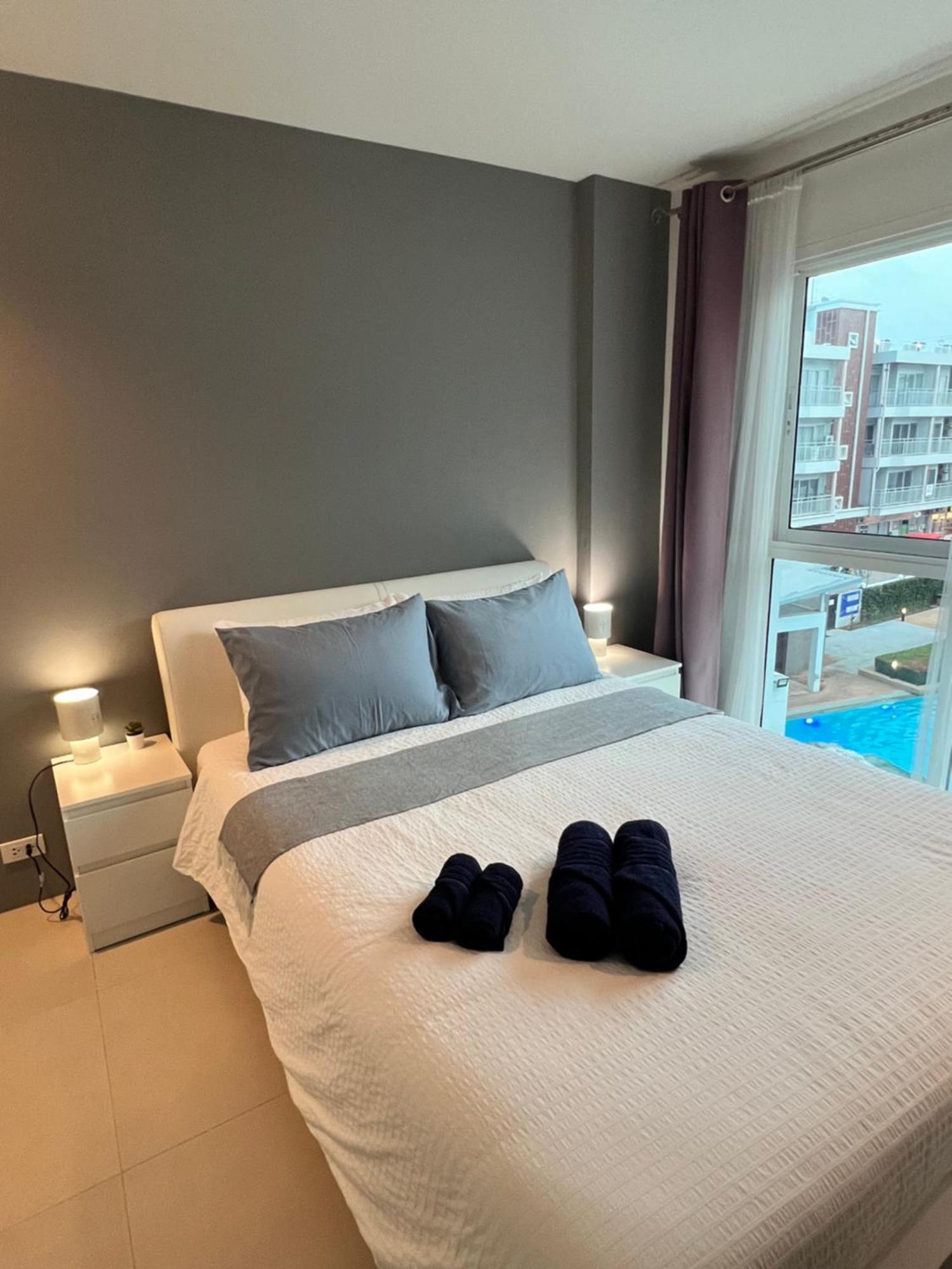 Grandblue Condominium 307 Pool-Seaview Maephim Rayong Ме-Пім Екстер'єр фото